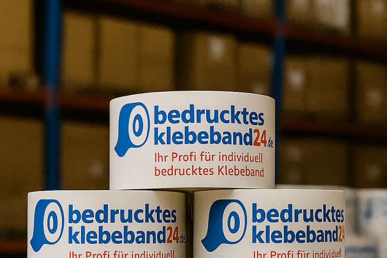 realsitische Lieferzeiten bedrucktesklebeband24.de
