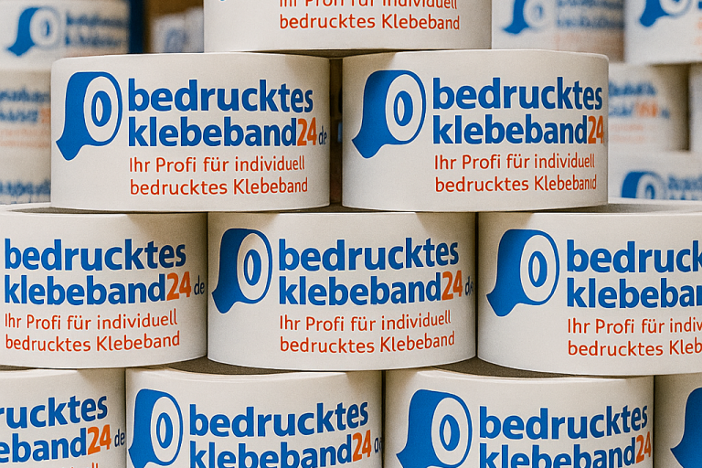 individuelles Design bedrucktesklebeband24.de
